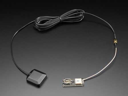 GPS Antenna - External Active Antenna - 3-5V 28dB 5 Meter SMA  Adafruit 960