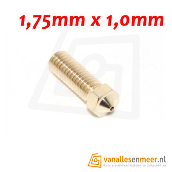   E3D Volcano nozzle messing 1,75 mm x 1,00 mm