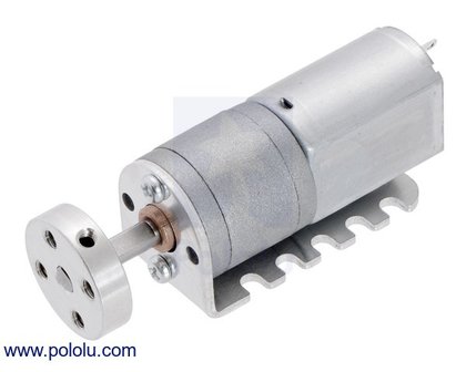 488:1 Metal Gearmotor 20Dx46L mm 6V with Extended Motor Shaft Pololu 3473