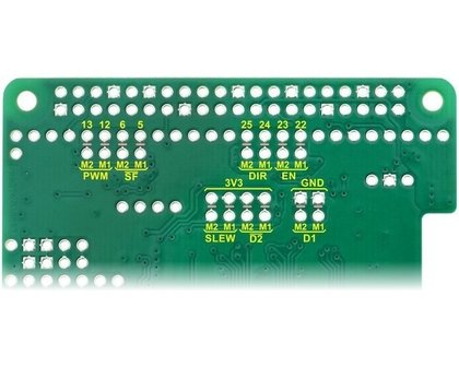 Dual MC33926 Motor Driver for Raspberry Pi (Partial Kit) Pololu 2755