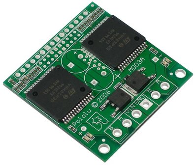 Dual VNH2SP30 Motor Driver Carrier MD03A Pololu 708