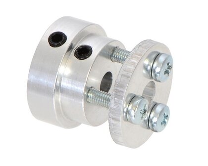 Aluminum Scooter Wheel Adapter for 5mm Shaft  Pololu 2673