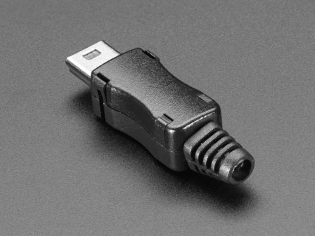 USB DIY Connector Shell - Type Mini-B Plug  Adafruit 1389