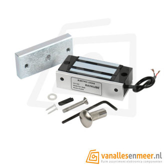 Elektromagneet  houdmagneet DC12V - 60kg Deurmagneet