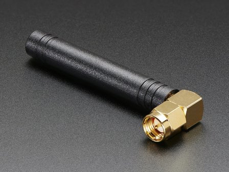 Right-angle Mini GSM/Cellular Quad-Band Antenna - 2dBi SMA Plug  Adafruit 1858