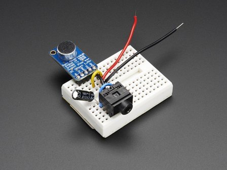 Electret Microphone Amplifier - MAX9814 with Auto Gain Control Adafruit 1713