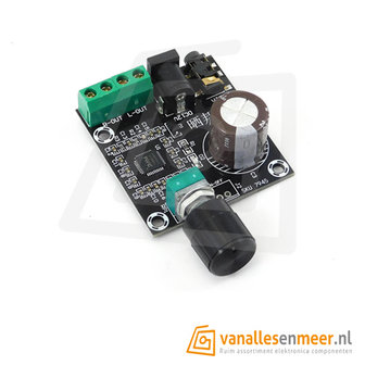 PAM8610 2x15W Audio Versterker Mini 12V compleet