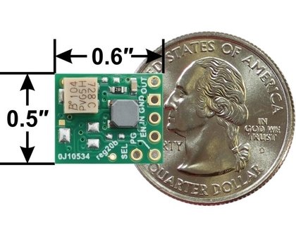 2.5-9V Fine-Adjust Step-Up/Down Voltage Regulator S9V11MA  Pololu 2869