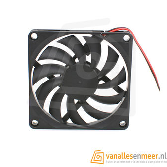 12v 8010 Cooling fan 80x80x10 2Pin