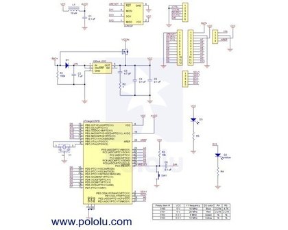 A-Star 328PB Micro - 5V, 16MHz  Pololu 3160