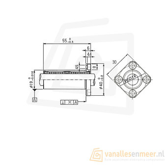 10mm Lager LMK10LUU  Ultimaker 2 3d printer