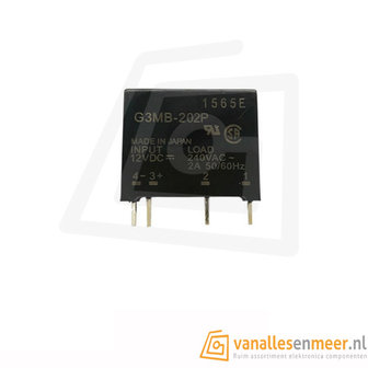 Solid state relais G3MB-202P 12V