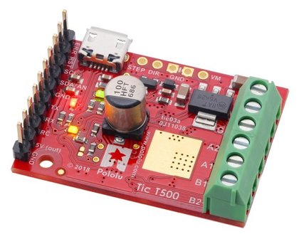 Tic T500 USB Multi-Interface Stepper Motor Controller (kit) Pololu 3135