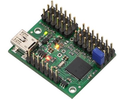 Mini Maestro 18-Channel USB Servo Controller (Partial Kit) Pololu 1355