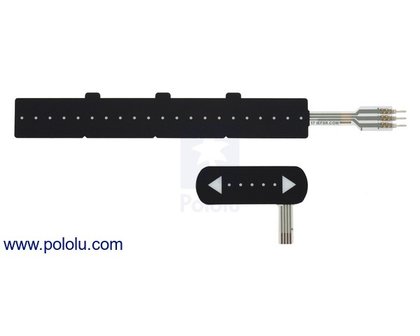 Force-Sensing Linear Potentiometer: 1.4&Prime;&times;0.4&Prime; Strip Pololu 2729