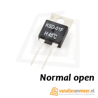 Thermostaat KSD01F  40gr tot 135gr normal Open