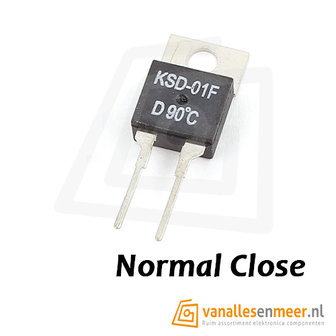 Thermostaat KSD01F  40gr tot 135gr normal Close