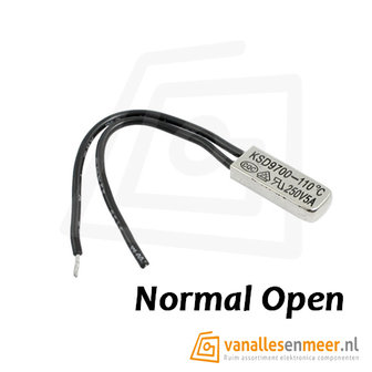 Thermostaat KSD9700  45gr tot 150gr Normal Open