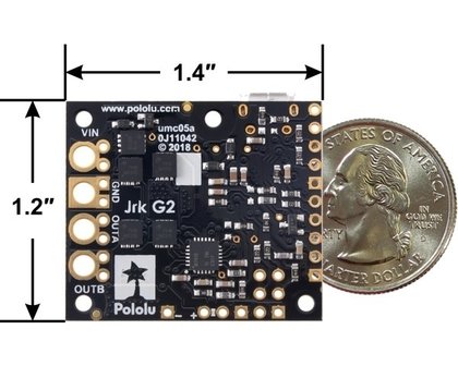 Jrk G2 18v19 USB Motor Controller with Feedback Pololu 3146