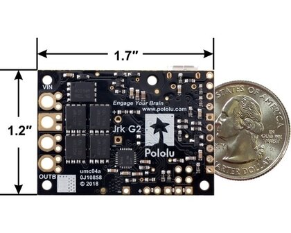 Jrk G2 18v27 USB Motor Controller with Feedback Pololu 3148