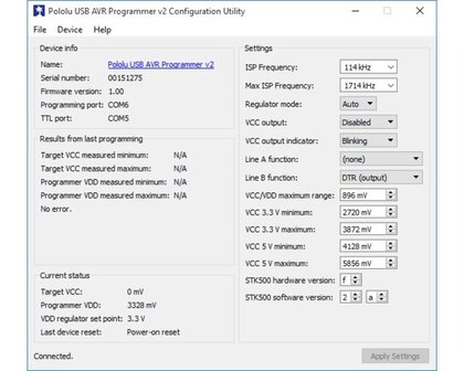 USB AVR Programmer v2.1  Pololu 3172