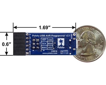 USB AVR Programmer v2.1  Pololu 3172