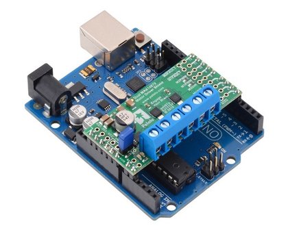 Dual MAX14870 Motor Driver Shield for Arduino Pololu 2519