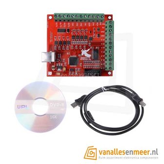 CNC USB MACH3 100Khz Breakout Board 4 Axis 