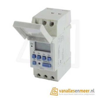 DIN Rail Digitale LCD Programmeerbare Timer