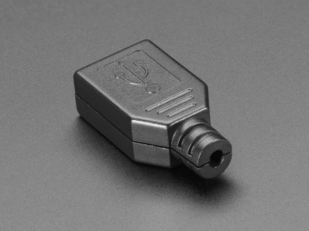 USB DIY Connector Shell - Type A Socket Adafruit 1388