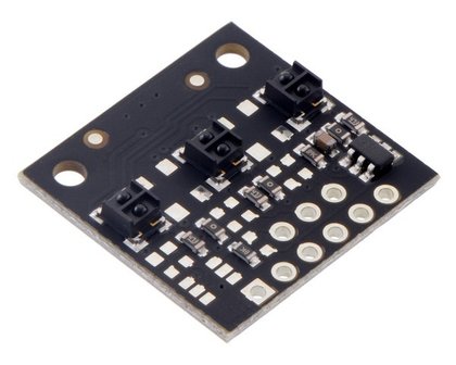 QTRX-MD-03A Reflectiesensor Array: 3-kanaals, 8 mm pitch, analoge output, lage stroom  Pololu 4443