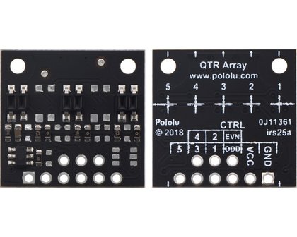 QTR-MD-03A Reflectiesensor Array: 3-kanaals, 8 mm pitch, analoge output  Pololu 4243