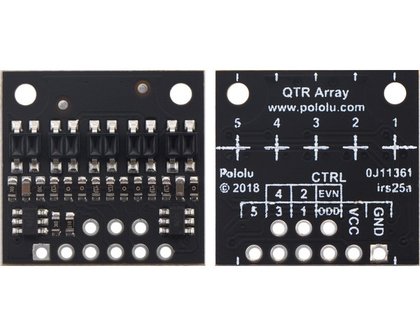 QTR-HD-05A Reflectiesensor-array: 5-kanaals, 4 mm pitch, analoge output Pololu 4205