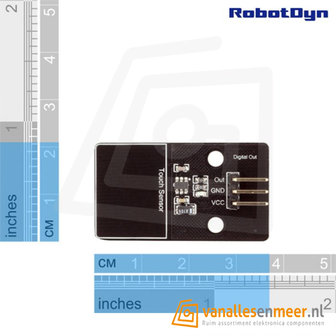 Capacitive touch sensor