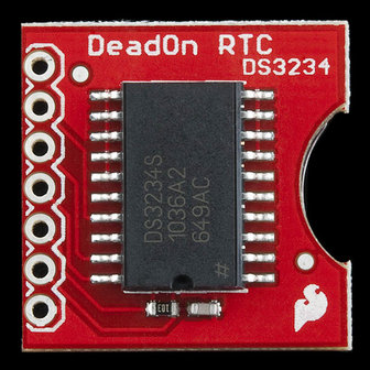 DeadOn RTC Breakout - DS3234 Sparkfun 10160