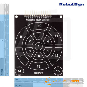 Capacitive Touch Disk Pad