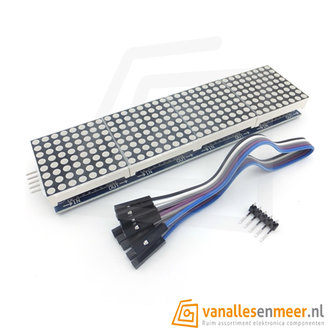 MAX7219 4 in 1 dot matrix module Display module  