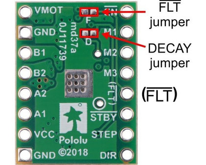 STSPIN820 Stepper Motor Driver Carrier (Connectors Soldered)  Pololu 2879