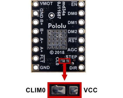 TB67S249FTG Stepper Motor Driver Compact Carrier (Header Pins Soldered) Pololu 3097