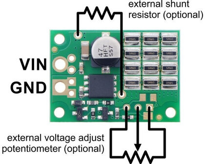 Shunt Regulator: 13.2V, 1.33&Omega;, 9W  Pololu 3770