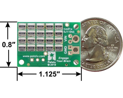 Shunt Regulator: 33.0V, 4.10&Omega;, 15W Pololu 3777