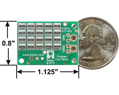 Shunt Regulator: Fine-Adjust HV, 4.10&Omega;, 15W Pololu 3779