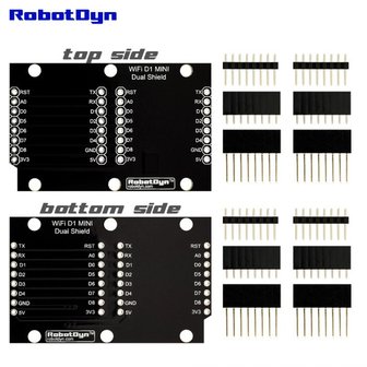 IoT Shields KIT voor WeMos / D1 mini PRO - basisset  RobotDyn