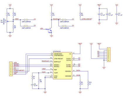 STSPIN220 Low-Voltage Stepper Motor Driver Carrier Pololu 2876