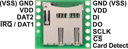 Breakout Board for microSD Card Pololu 2597