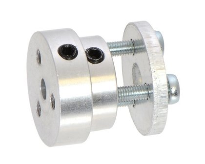 Aluminum Scooter Wheel Adapter for 4mm Shaft  Pololu 2672