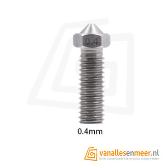 E3D Volcano nozzle RVS 1,75 mm x 0,4 mm