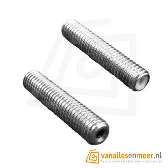 m6x50mm Nozzle throat 1,75mm stainless steel