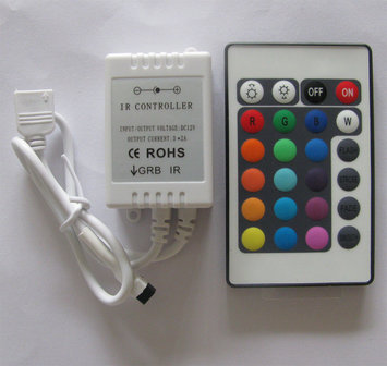 24 key IR remote controller voor RGB ledstrip