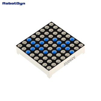 Matrix 8x8 LED, 32x32mm Blue-common anode   Robotdyn